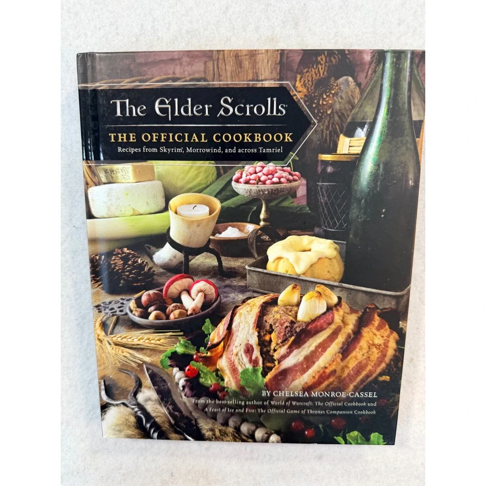 The Elder Scrolls The Official Cookbook Skyrim Morrowind Hardcover Bethesda 2019